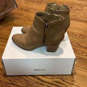 Style & Co. Booties